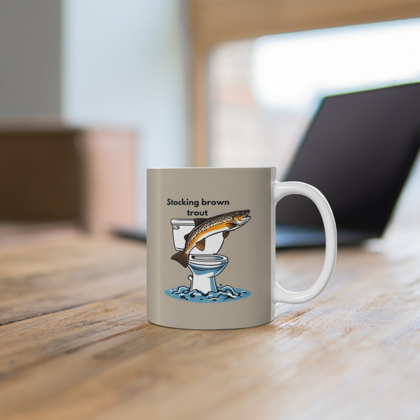 Stocking Brown Trout Mug