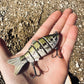 wood and ribbon jointed 4 inch swim bait high quality