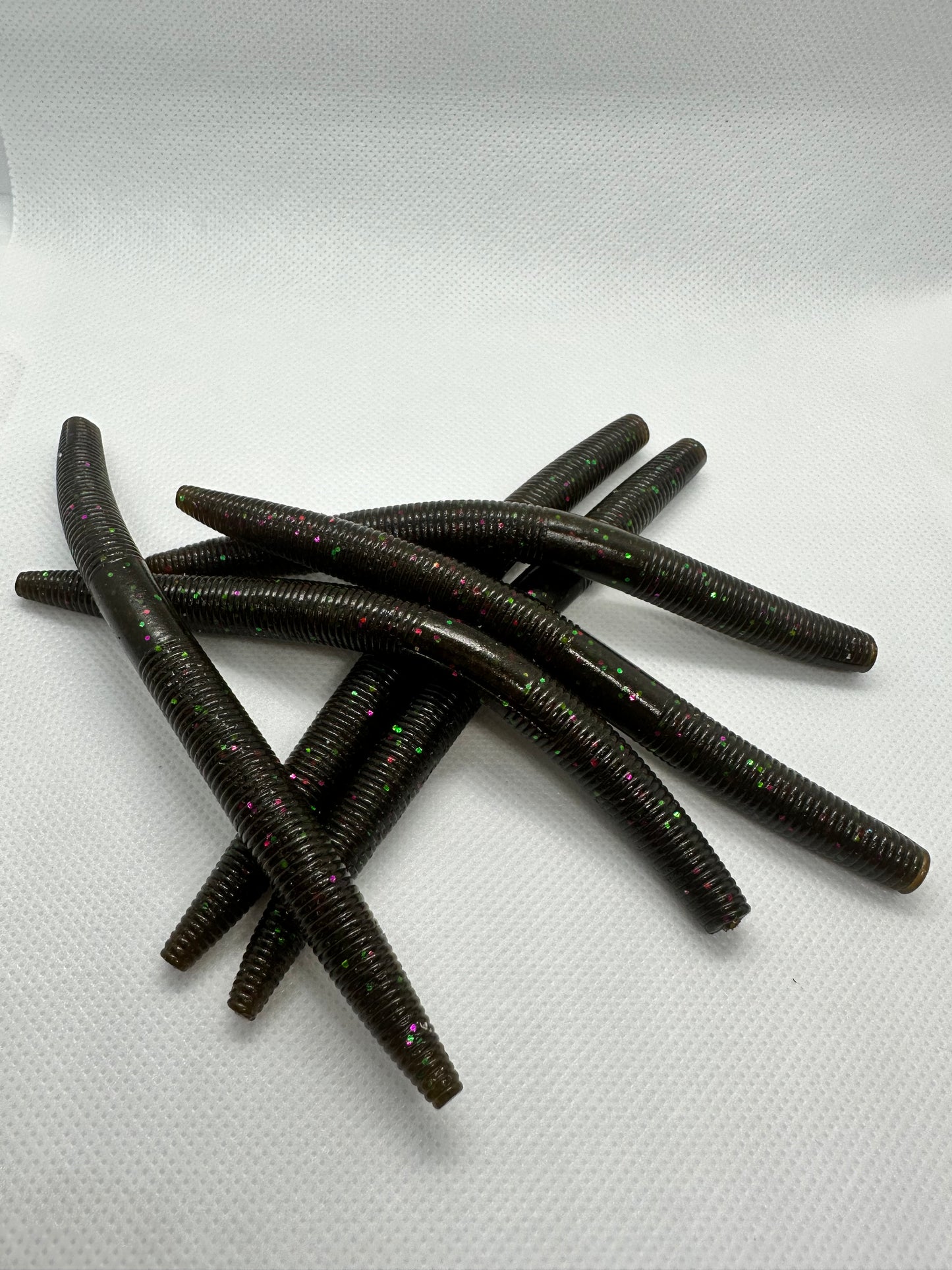 Chocolate watermelon soft plastic worm 6 pack senkos