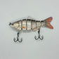 wood and ribbon jointed 4 inch swim bait high quality