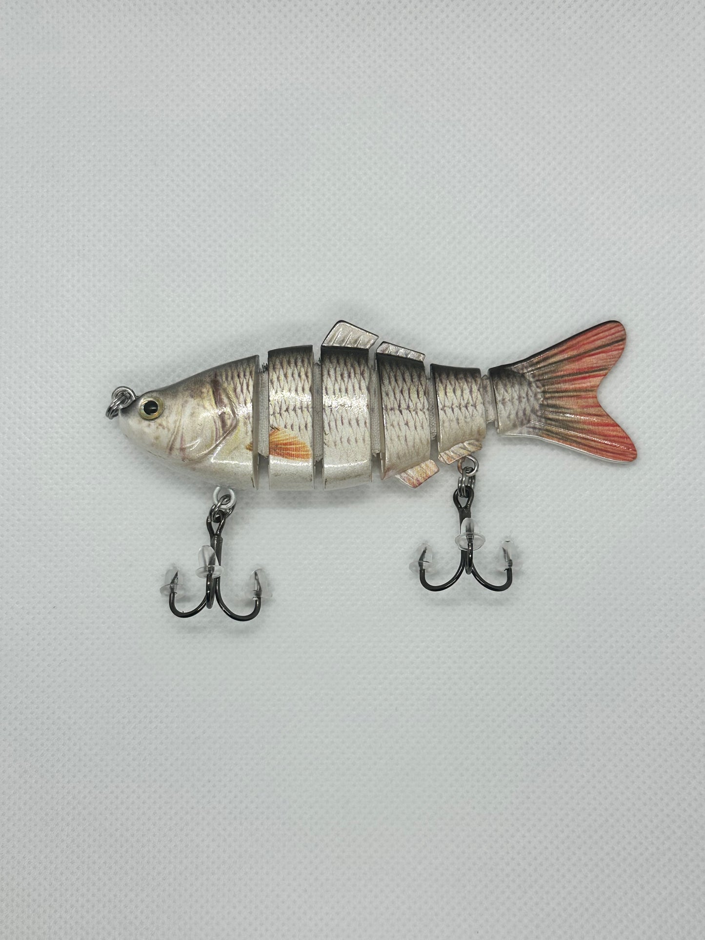 wood and ribbon jointed 4 inch swim bait high quality