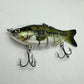 wood and ribbon jointed 4 inch swim bait high quality